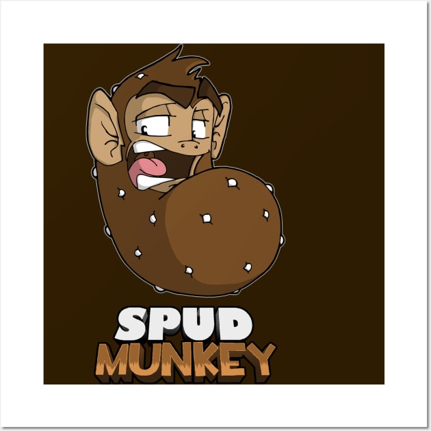 Spudmunkey! Wall Art by SwittCraft